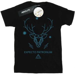 Harry Potter Schwarzes Expecto Patronum T-Shirt - Herren Slim Fit Harry Potter Schwarzes Expecto Patronum T-Shirt - Herren Slim Fit