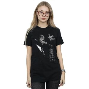 Pertemba FR - Charlie Parker Saxophon Baumwoll Boyfriend T-Shirt Pertemba FR - Charlie Parker Saxophon Baumwoll Boyfriend T-Shirt