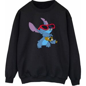 Disney Lilo And Stitch Gitaar Sweatshirt - Zwart/Grijs - Zwaargewicht Disney Lilo And Stitch Gitaar Sweatshirt - Zwart/Grijs - Zwaargewicht