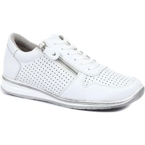 Pavers White Trainers - Breathable, Cushioned, Metallic Details - Trainers Pavers White Trainers - Breathable, Cushioned, Metallic Details - Trainers