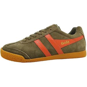 Gola Harrier CMA192NY Khaki Orange - Baskets - Publicité Gola Harrier CMA192NY Khaki Orange - Baskets - Publicité