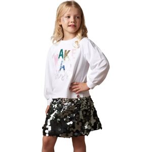 Angel & Rocket White Sequin Wish T-Shirt Angel & Rocket White Sequin Wish T-Shirt