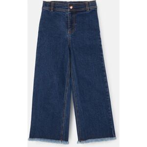 Angel & Rocket Blue Heart Pocket Cropped Wide Leg Jeans - Jeans Angel & Rocket Blue Heart Pocket Cropped Wide Leg Jeans - Jeans