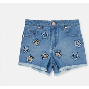 Angel & Rocket Kids' Star Appliqué Denim Shorts - Shorts Angel & Rocket Kids' Star Appliqué Denim Shorts - Shorts