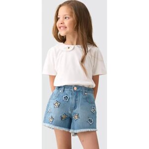 Angel & Rocket Blaue Stern Applikations-Jeansshorts - Shorts Angel & Rocket Blaue Stern Applikations-Jeansshorts - Shorts