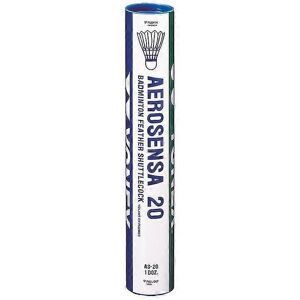 Yonex Aerosensa 20 Shuttlecock - Plume - Blanc - Pack de 12 Yonex Aerosensa 20 Shuttlecock - Plume - Blanc - Pack de 12