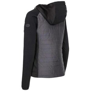 Trespass Womens Grace Sports Full Zip Hoodie - Black - Hooded - Hoodie Trespass Womens Grace Sports Full Zip Hoodie - Black - Hooded - Hoodie