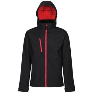 Regatta Mens Venturer 3 Layer Membrane Soft Shell Jacket - Black/Red - 3XL Regatta Mens Venturer 3 Layer Membrane Soft Shell Jacket - Black/Red - 3XL