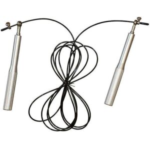 Urban Fitness Cable Skipping Rope - Silver/Black - 3m - Endurance, Speed, Coordination Urban Fitness Cable Skipping Rope - Silver/Black - 3m - Endurance, Speed, Coordination