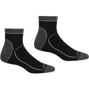 Regatta Mens Samaris Trail Ankle Socks - Black - Size UK 6-8 Regatta Mens Samaris Trail Ankle Socks - Black - Size UK 6-8