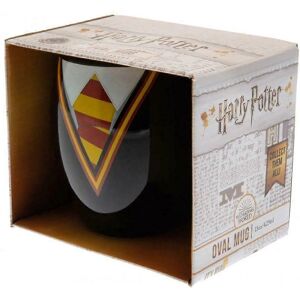 Harry Potter Gryffindor Uniform Oval Mug - Ceramic - 425ml - Officially Licensed Harry Potter Gryffindor Uniform Oval Mug - Ceramic - 425ml - Officially Licensed