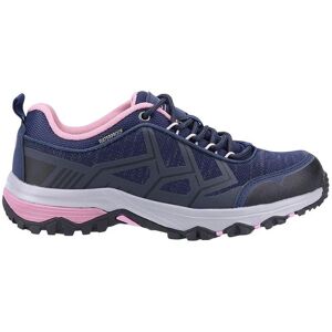 Cotswold Wychwood Low WP wandelschoenen - Navy/roze - UK 5 Cotswold Wychwood Low WP wandelschoenen - Navy/roze - UK 5