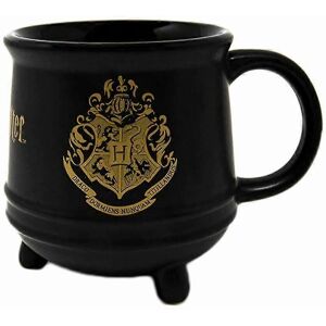 Harry Potter Hogwarts Crest Cauldron Ceramic Mug - Ceramics, Microwave Safe, 315ml Harry Potter Hogwarts Crest Cauldron Ceramic Mug - Ceramics, Microwave Safe, 315ml