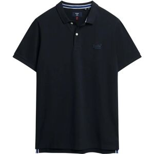 Superdry Classic pique polo (M1110343A) - marineblå Superdry Classic pique polo (M1110343A) - marineblå