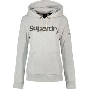 Superdry Organic Cotton Core Logo Hoodie - Light Grey - Hoodie Superdry Organic Cotton Core Logo Hoodie - Light Grey - Hoodie