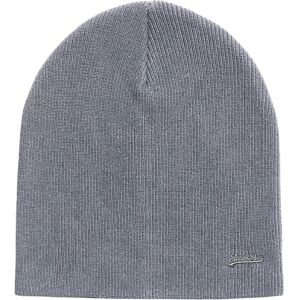 Superdry Vintage Logo Beanie (M9011225A) - (M9011225A-KVX) grijs Superdry Vintage Logo Beanie (M9011225A) - (M9011225A-KVX) grijs