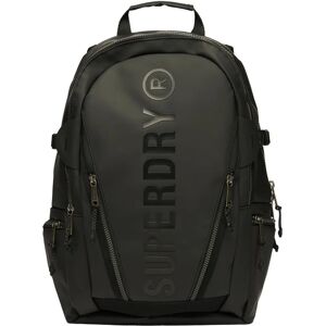 Superdry Black Canvas Backpack - Casual Sport - W9110342A Superdry Black Canvas Backpack - Casual Sport - W9110342A