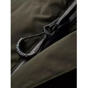 Superdry Green Model MS311479A Casual Long Quilt Jacket Superdry Green Model MS311479A Casual Long Quilt Jacket