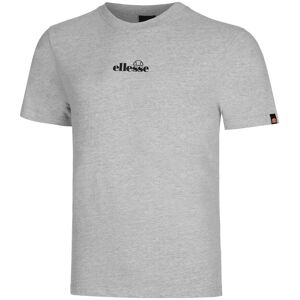 Ellesse Herren Ollio T-Shirt - Grau, Klassischer Schnitt Ellesse Herren Ollio T-Shirt - Grau, Klassischer Schnitt