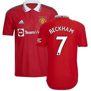 Adidas Beckham 7 Red Shirt - Manchester United 2022-2023 Home Adidas Beckham 7 Red Shirt - Manchester United 2022-2023 Home
