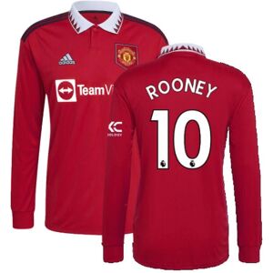 Adidas Rooney 10 Manchester United Long Sleeve Home Shirt - football shirt Adidas Rooney 10 Manchester United Long Sleeve Home Shirt - football shirt