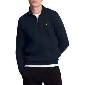 Sweatshirt à Quart Zip Brodé Navy de Lyle & Scott - XXL Sweatshirt à Quart Zip Brodé Navy de Lyle & Scott - XXL