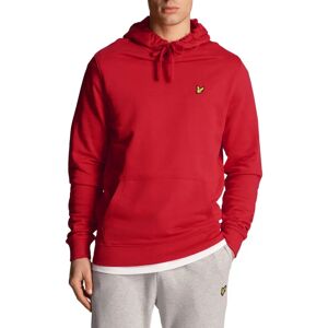 Lyle & Scott Red Hoodie - Classic Logo, Cotton, Relaxed Fit Lyle & Scott Red Hoodie - Classic Logo, Cotton, Relaxed Fit