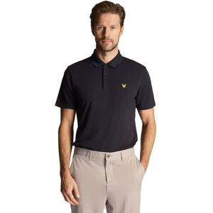 Lyle & Scott Herren Golf Tech Adler Logo Kurzarm Recyceltes Poloshirt - Dunkelblau - M Lyle & Scott Herren Golf Tech Adler Logo Kurzarm Recyceltes Poloshirt - Dunkelblau - M