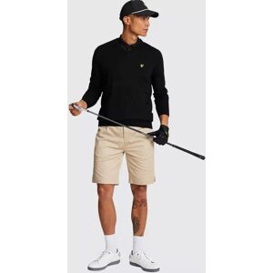 Lyle & Scott Men's Wool & Acrylic V-Neck Jumper - Black - Size: 40/Regular Lyle & Scott Men's Wool & Acrylic V-Neck Jumper - Black - Size: 40/Regular