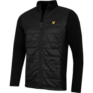 Lyle & Scott Heren Baffle Gewatteerde Golf Jas - Zwart Lyle & Scott Heren Baffle Gewatteerde Golf Jas - Zwart