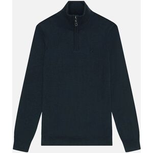 Lyle & Scott Navy Merino 1/4 Zip Jumper Lyle & Scott Navy Merino 1/4 Zip Jumper