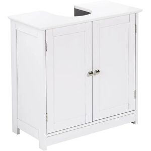 Taylor White Bathroom Under Sink Cabinet - Storage & Vanity Unit Taylor White Bathroom Under Sink Cabinet - Storage & Vanity Unit