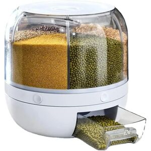 Taylor 6-Grid Rice Dispenser - Kitchen Storage Container Taylor 6-Grid Rice Dispenser - Kitchen Storage Container