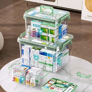 Taylor Medicine Storage Box - Stackable, Large Capacity Taylor Medicine Storage Box - Stackable, Large Capacity