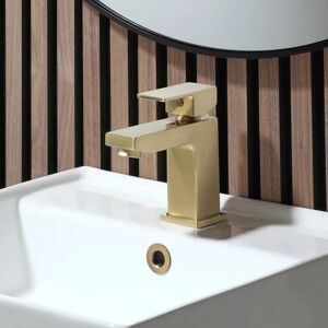 HudsonReed - Lyra - Oro satinato - Rubinetto lavabo HudsonReed - Lyra - Oro satinato - Rubinetto lavabo