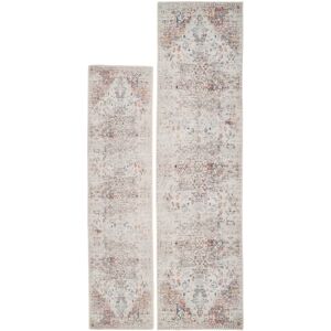 Loomed - Beige Multicolour Floral Medallion Rug 160x230 Loomed - Beige Multicolour Floral Medallion Rug 160x230