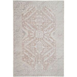 Loomed - Neutral Beige Medallion - Non Slip - Rug Loomed - Neutral Beige Medallion - Non Slip - Rug