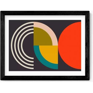 EAST END PRINTS - Geometric on Black I - Framed Print EAST END PRINTS - Geometric on Black I - Framed Print