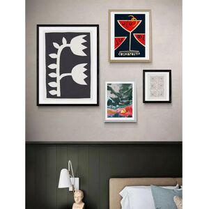 East End Prints - Black Tulips II - Framed - Print East End Prints - Black Tulips II - Framed - Print