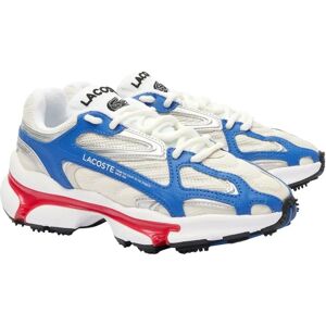Lacoste L003 Wit/Rood Sneakers - Schoenen Lacoste L003 Wit/Rood Sneakers - Schoenen