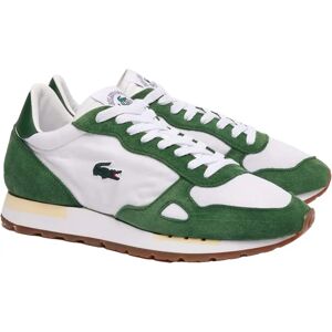 Lacoste Heren Partner 70s Sneakers - Wit - Maat 41 - Schoenen Lacoste Heren Partner 70s Sneakers - Wit - Maat 41 - Schoenen