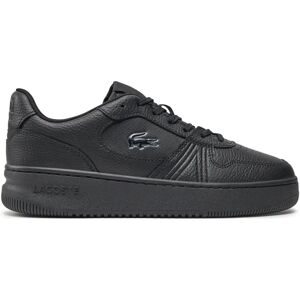 LACOSTE Herren Schwarze Leder Sneaker - Schuhe LACOSTE Herren Schwarze Leder Sneaker - Schuhe