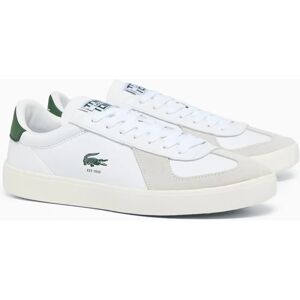 Lacoste Baseshot Pro Zapatillas de Cuero - Blanco/Off White - Calzado Casual Lacoste Baseshot Pro Zapatillas de Cuero - Blanco/Off White - Calzado Casual