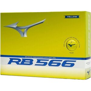 Mizuno Mizuno RB 566 Gelbe Golfbälle - 12 Stück Mizuno Mizuno RB 566 Gelbe Golfbälle - 12 Stück
