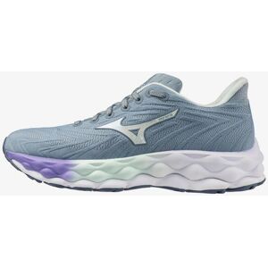Mizuno Wave Sky 8 Grayish Blue Women Running Shoes - Running Shoes Mizuno Wave Sky 8 Grayish Blue Women Running Shoes - Running Shoes