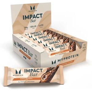 Barre Protéinée Impact Myprotein Fudge Brownie - Barre Protéinée - Publicité Barre Protéinée Impact Myprotein Fudge Brownie - Barre Protéinée - Publicité