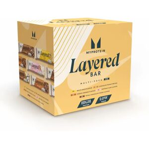 MyProtein Layered Protein Bar - 12 Servings - Multi-Pack 5 Flavours MyProtein Layered Protein Bar - 12 Servings - Multi-Pack 5 Flavours