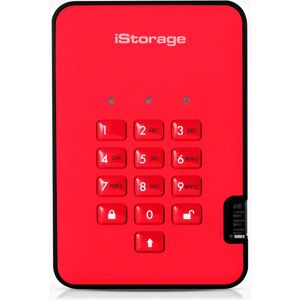 iStorage Diskashur2 SSD 256-bit 16TB - Czerwony - Zewnętrzny SSD iStorage Diskashur2 SSD 256-bit 16TB - Czerwony - Zewnętrzny SSD