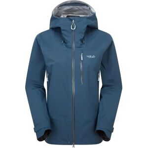 Rab Dames Firewall Mountain Jas - Tempest Blue - 12 - Waterdicht Rab Dames Firewall Mountain Jas - Tempest Blue - 12 - Waterdicht