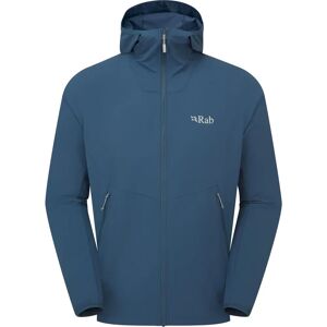 Rab Borealis Hoody - Blå - Large - Softshell Jakke Rab Borealis Hoody - Blå - Large - Softshell Jakke